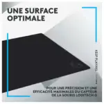 logitech g640 surface uniforme souris gamer fps