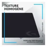 tapis souris logitech gaming souple performant