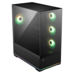 case gaming panoramique RGB MSI moderne