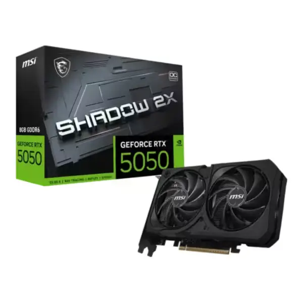 carte graphique MSI RTX 5050 SHADOW 2X OC