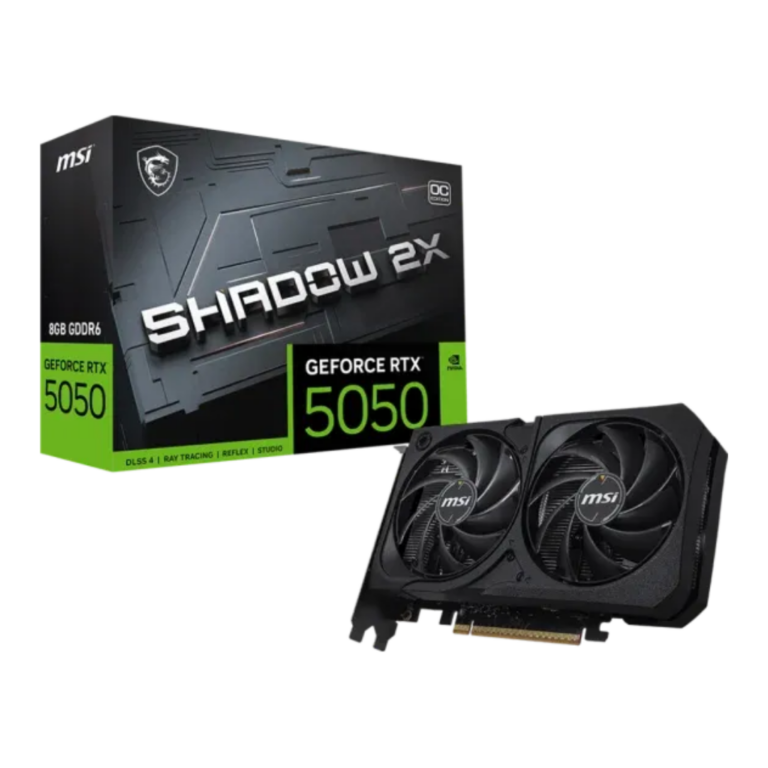carte graphique MSI RTX 5050 SHADOW 2X OC
