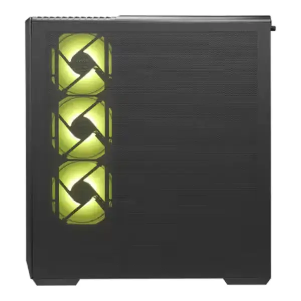 boîtier PC gamer airflow optimisé panoramique