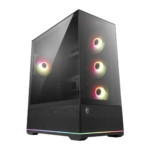 boîtier PC gamer airflow optimisé noir