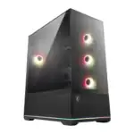 boîtier PC gamer airflow optimisé noir
