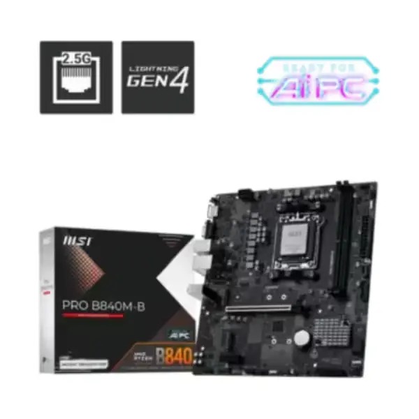 carte mère MSI PRO B840M-B AM5 DDR5