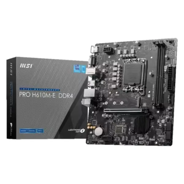 carte mère MSI PRO H610M-E DDR4