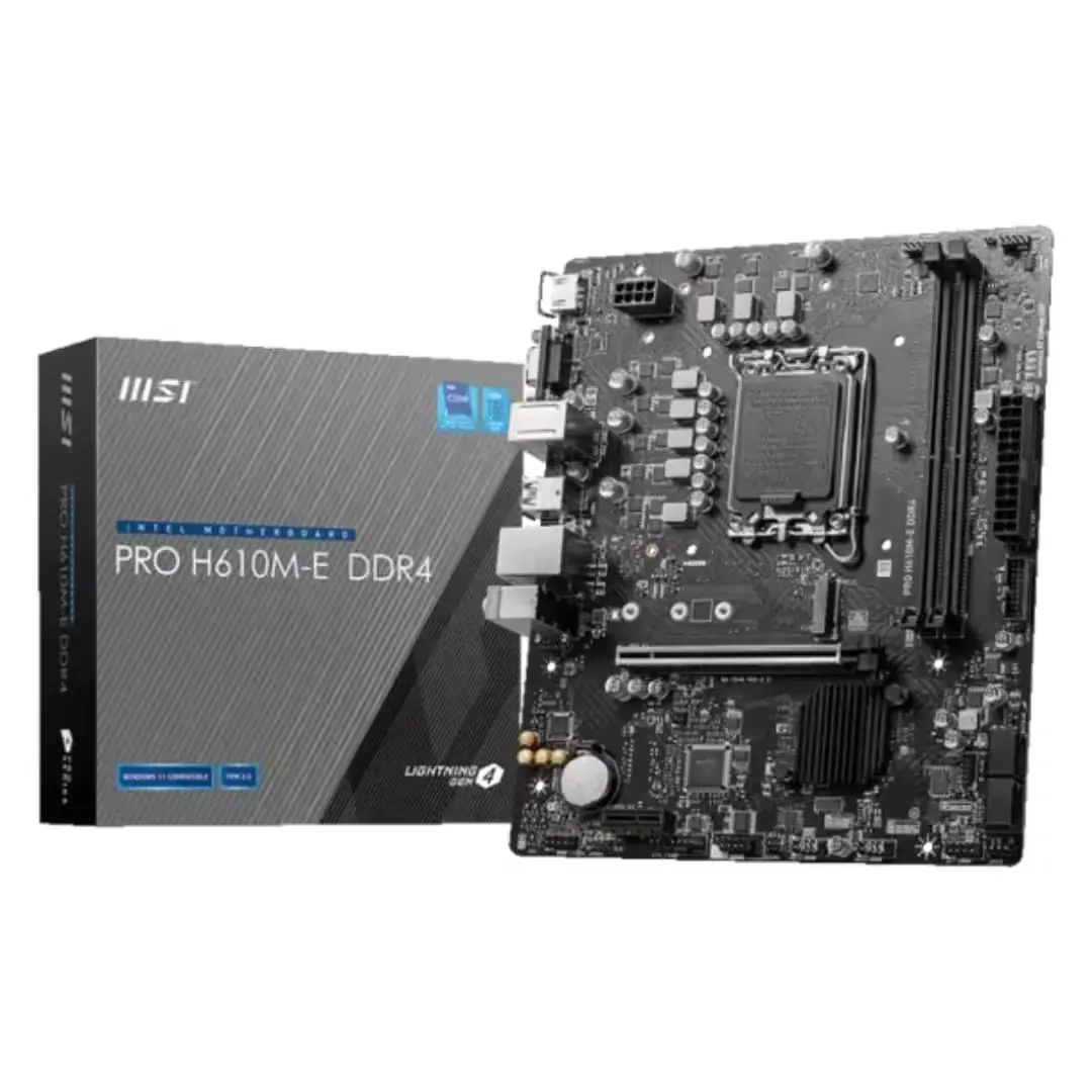 carte mère MSI PRO H610M-E DDR4