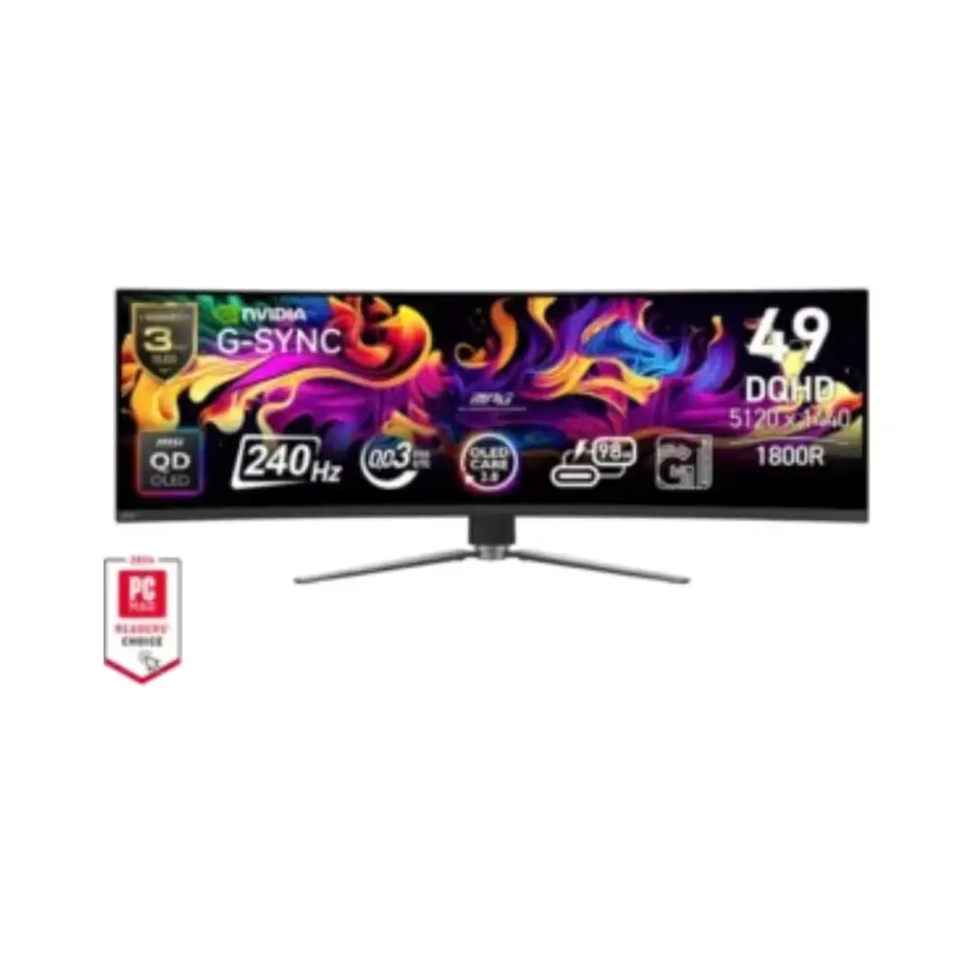 écran gaming MSI MPG 491CQPX QD-OLED 49 pouces
