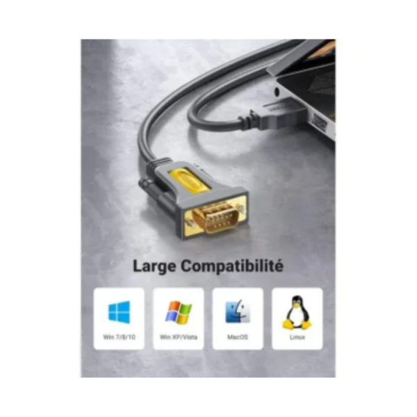 câble USB vers DB9 mâle UGREEN