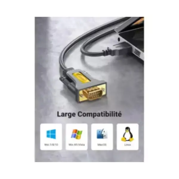 câble USB vers DB9 mâle UGREEN