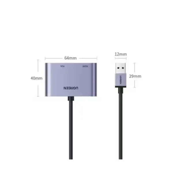 convertisseur USB-A HDMI VGA CM449