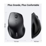 souris ergonomique silencieuse 4000 DPI