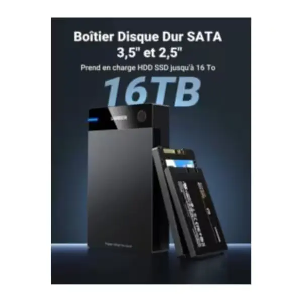 boîtier disque dur externe ugreen usb 3.0