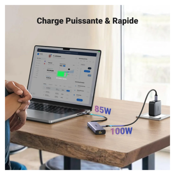 adaptateur hub ugreen usb c hdmi ultra hd