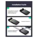 adaptateur stockage externe sata usb