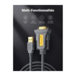 câble maintenance RS232 professionnel