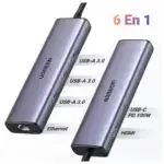 adaptateur multiport ugreen usb type c compact