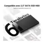 boîtier disque dur externe ugreen usb c