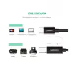 câble USB-C vers USB-B impression haute qualité