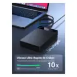 vue produit boîtier externe ugreen 50422