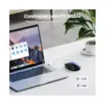souris bleue ergonomique pour PC