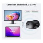 Souris sans fil Bluetooth UGREEN 90395 silencieuse ergonomique 4000 DPI – Image 6