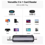 lecteur carte aluminium haute vitesse