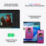 Apple MacBook Pro 16″ M5 Max – 64 Go Mémoire Unifiée, SSD 2 To, Écran Liquid Retina XDR Nano-Texture, Argent (A3429) – Image 4