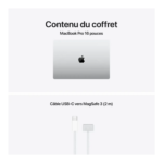 Apple MacBook Pro 16″ M5 Max – 64 Go Mémoire Unifiée, SSD 2 To, Écran Liquid Retina XDR Nano-Texture, Argent (A3429) – Image 5