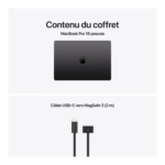 Apple MacBook Pro 16″ M5 Pro – 64 Go Mémoire Unifiée, SSD 1 To, Écran 16,2″ Liquid Retina XDR 3.5K 120 Hz – Image 5