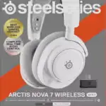 SteelSeries Arctis Nova 7 Gen2 Casque Gaming Sans Fil coussinets confortables