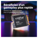 SSD Crucial P310 2 To – M.2 2230 PCIe Gen4 NVMe, Lecture 7100 Mo/s, Garantie 5 Ans – Image 2