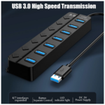 adaptateur USB multiports pour PC