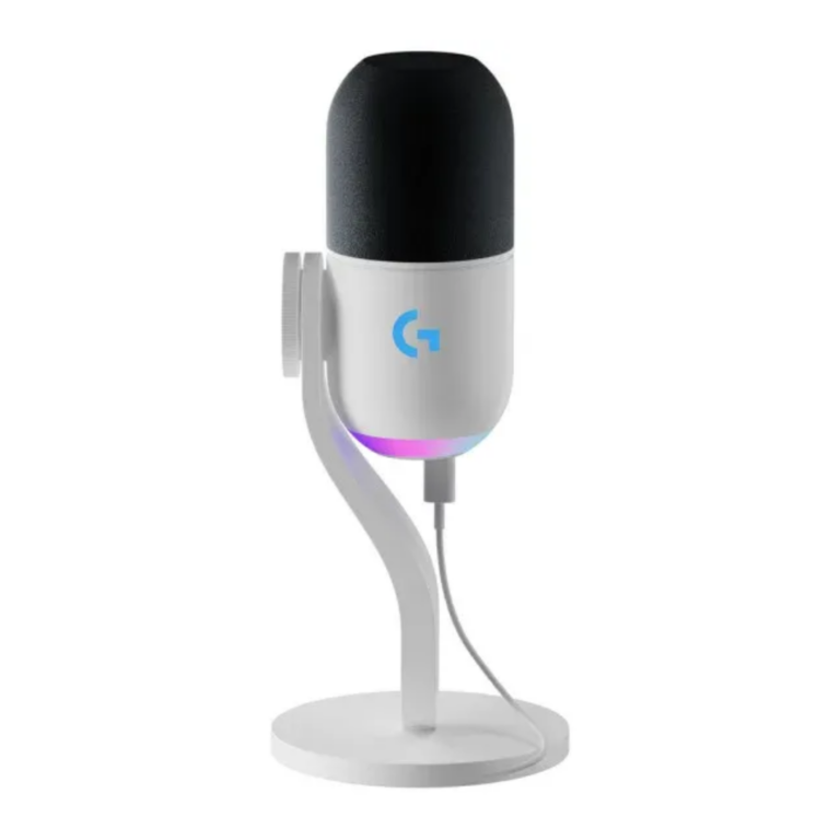 Logitech Yeti GX micro blanc RGB