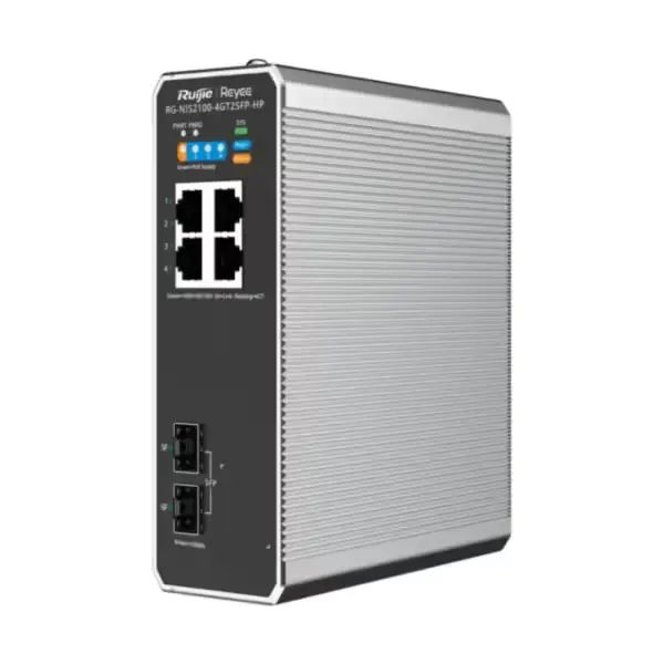 Switch PoE+ industriel 4 ports Gigabit