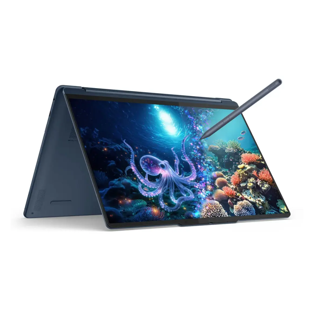 lenovo-1 PC Portable Lenovo Yoga 9 2-en-1 14ILL10 Tactile – Intel Core Ultra 7 256V, 16 Go RAM, SSD 1 To, Écran 14″ 2.8K OLED Touch – Image 1