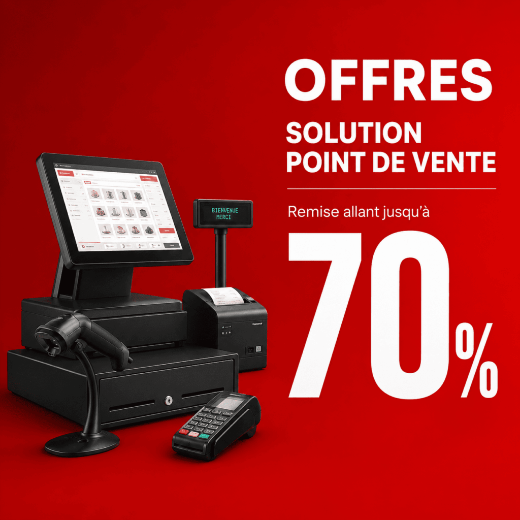 SOLUTION POINT DE VENTE - Jusqu’à 70%