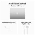 Apple MacBook Air 13″ M3 – 8 Go – SSD 256 Go – Occasion – Image 3