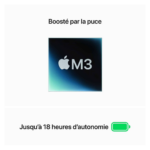 Apple MacBook Air 13″ M3 – 8 Go – SSD 256 Go – Occasion – Image 4