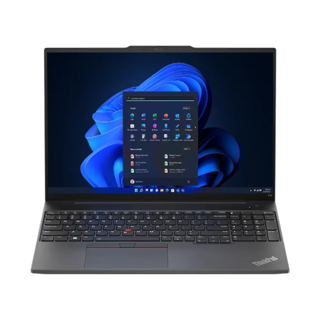 lenovo-1 Lenovo ThinkPad E16 Gen 5 – Intel Core Ultra 7 255H, 16 Go DDR5, SSD 512 Go, Écran 16″ WUXGA – Image 1